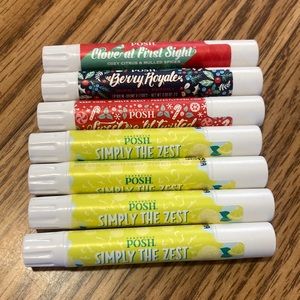 Perfectly posh a lot of seven lip balms .08 ounce